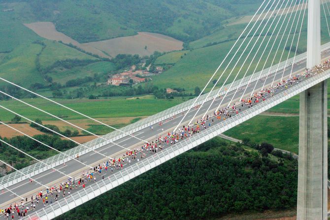 <strong>Tourist magnet: </strong>Thousands of people come to Millau to see the viaduct each year.