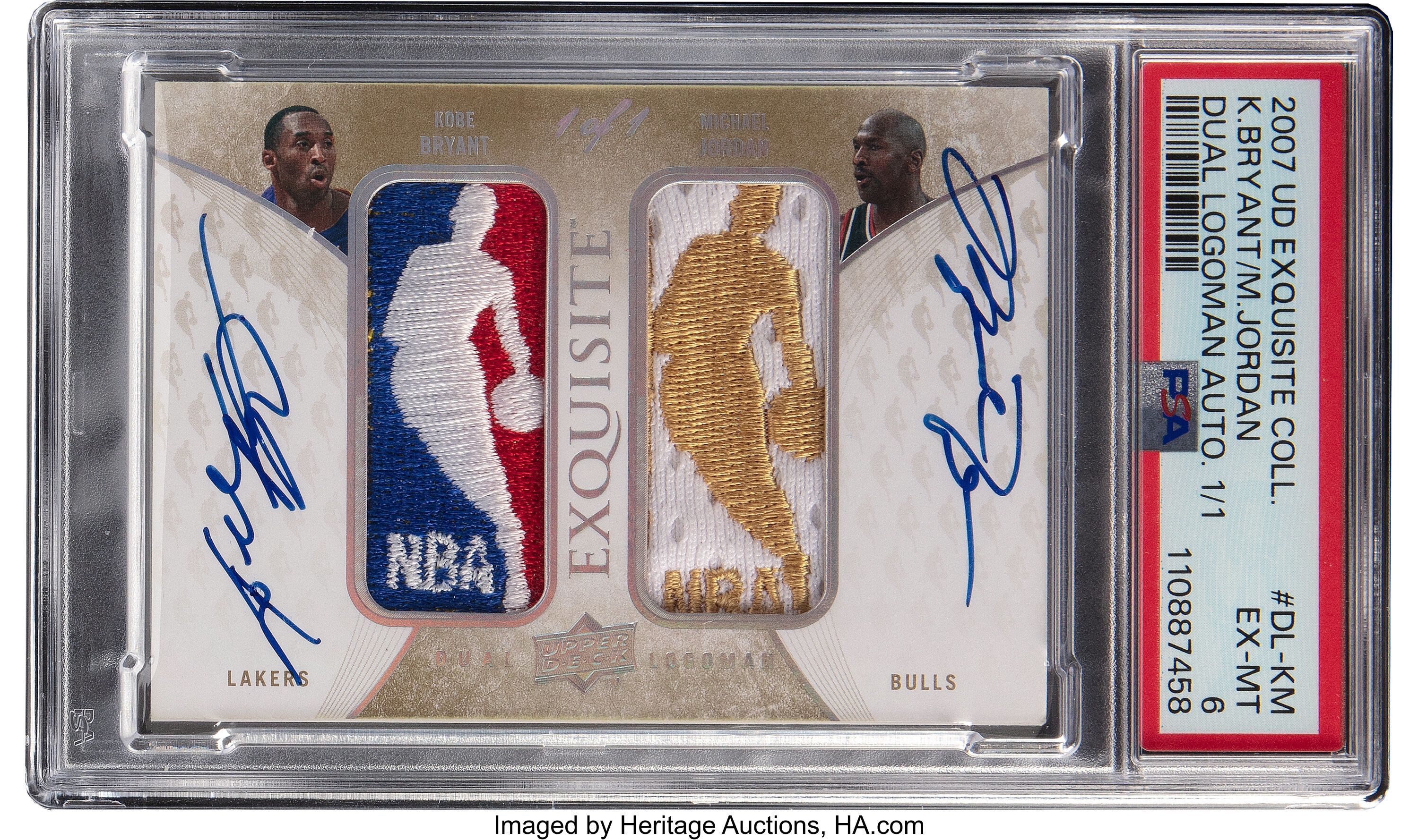 高騰中マイケルジョーダン&ピッペンカード　フュージョン　Kobe Bryant Basketball card featuring Michael Jordan and Kobe Bryant