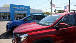 New Rochelle Chevrolet, where they are meeting customers by appointment only as well as video calls, May 13, 2020.
Covid 19 Car Dealership