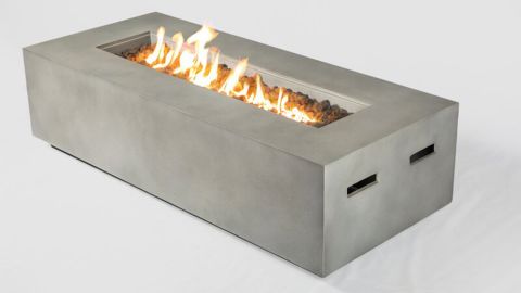 Grice Concrete Propane Gas Fire Pit Table