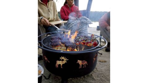 L.L.Bean Backyard Wildlife Fire Pit and Grill