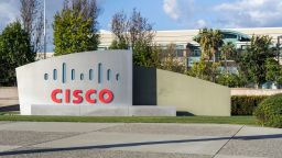 Cisco headquarters in Silicon Valley, San Francisco Bay area, California, in February 2018.