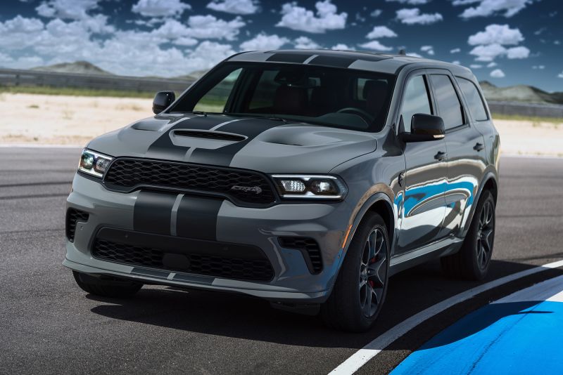 The Dodge Durango Hellcat is a family SUV that can go 180 mph