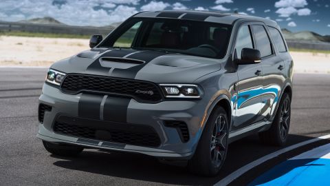 The Dodge Durango SRT Hellcat has seating for seven and a 710-horsepower supercharged V8.