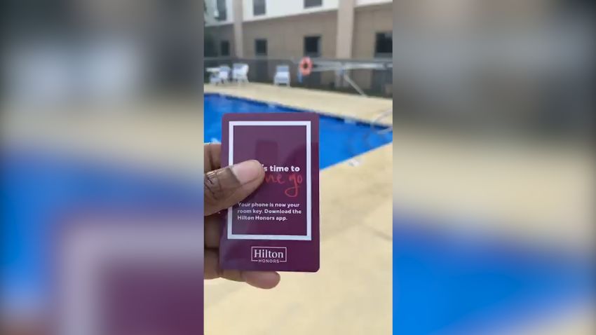 Hilton pool incident still 2