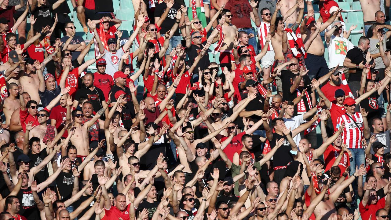 An increased number of fans were permitted into the stadium for Wednesday's final.