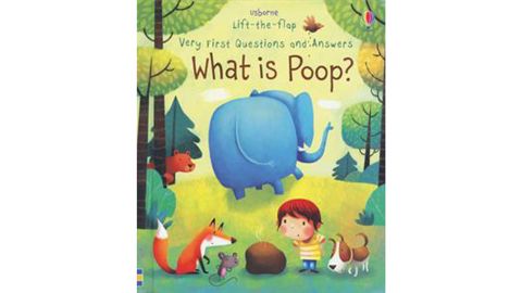 'Usborne Lift-the-Flap Very First Questions and Answers: What is Poop?'