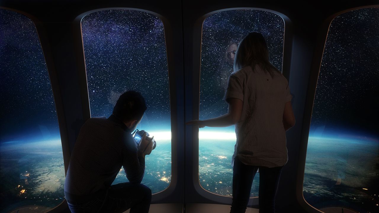 <strong>'Shirt-sleeves environment':</strong> Space Perspective says the pressurized capsule will have a comfortable "shirt-sleeves environment" on board. 