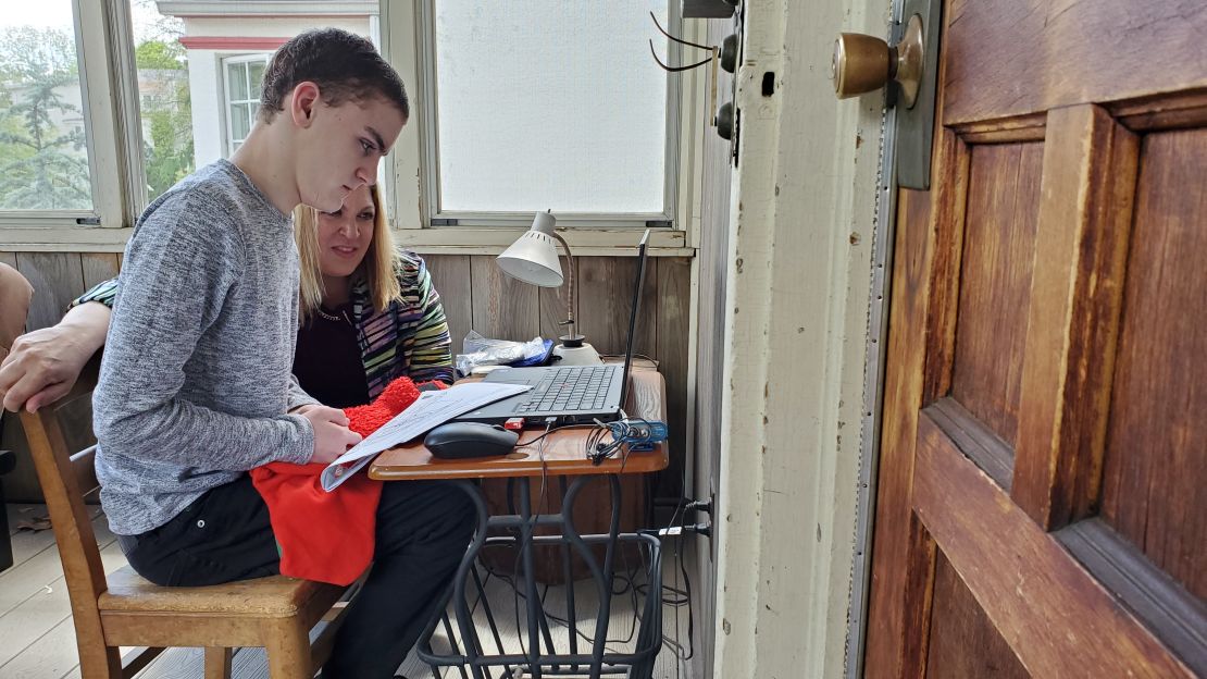 Michele Williers said she's happy to be mom to her son Beck, but she just isn't trained as a special education teacher.