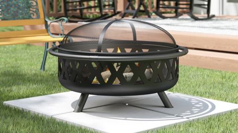 Sol 72 Outdoor Derbyshire Steel Wood Burning Fire Pit
