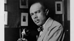 Writer and educator James Weldon Johnson (1871-1938), circa 1925. Johnson was one of the founders of the NAACP and served as the group's secretary from 1916-1930.   