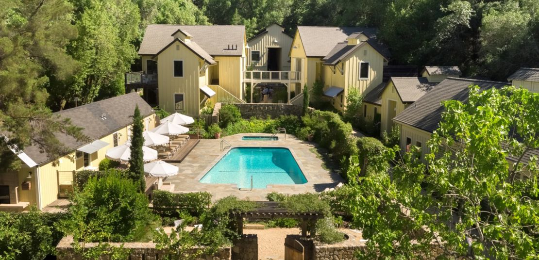 The Farmhouse Inn, a small resort in Sonoma County, reopened on June 18. 