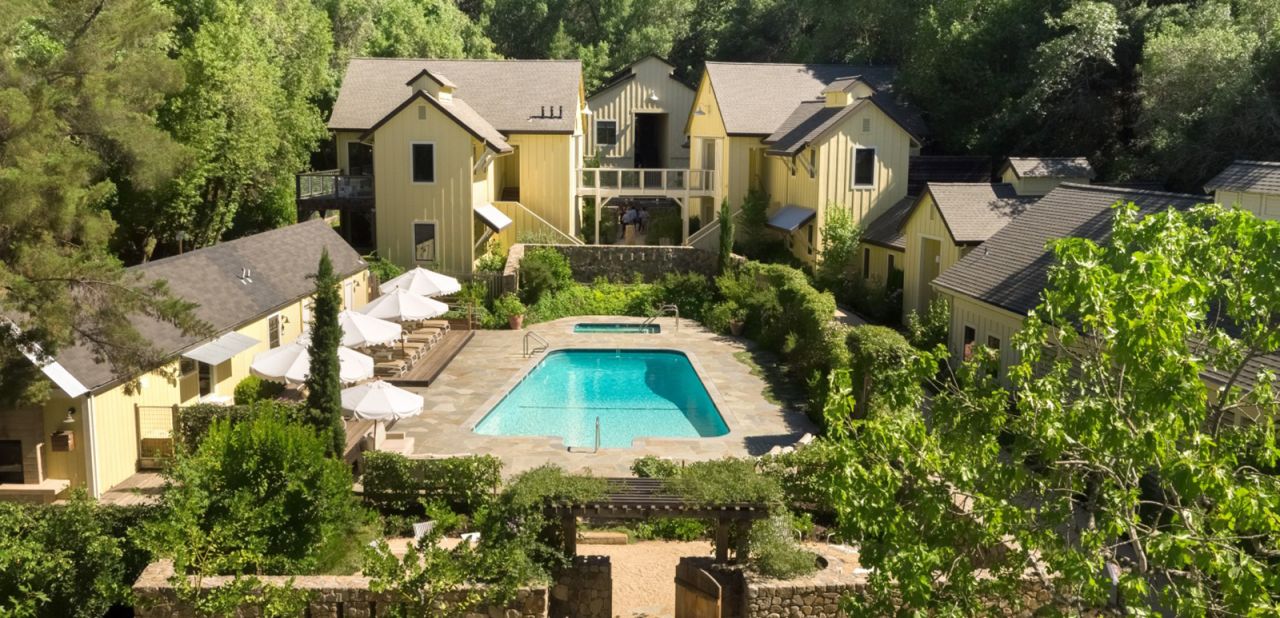 The Farmhouse Inn, a small resort in Sonoma County, reopened on June 18. 