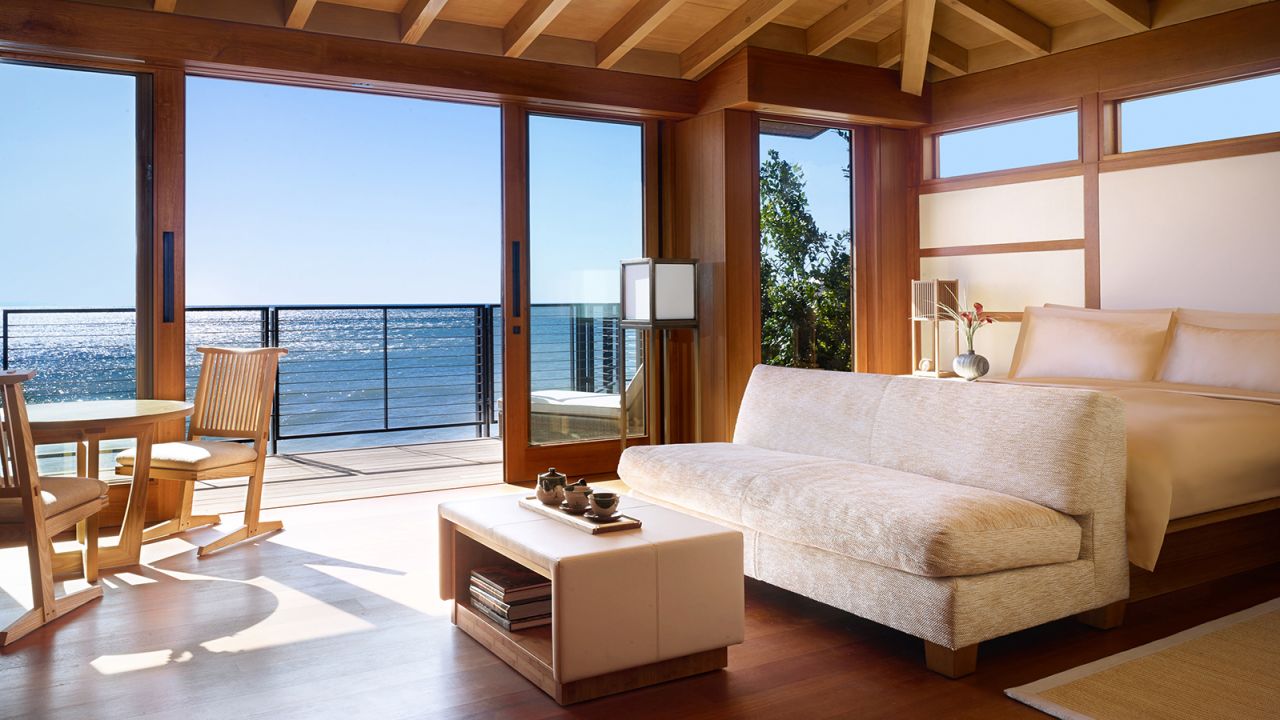 With only 16 rooms, the Nobu Ryokan Malibu is perfect hotel for social distancing
