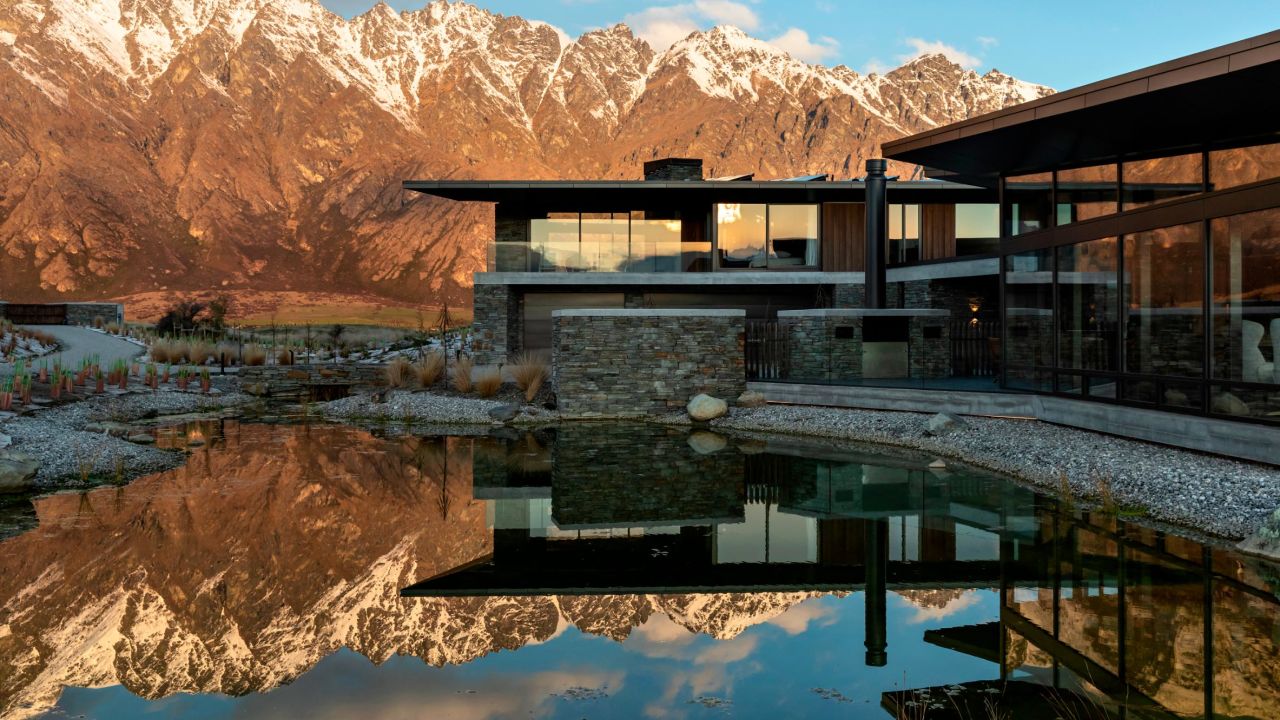 A property near Queenstown, New Zealand, designed by Mason & Wales Architects.