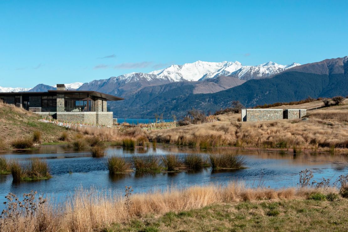 A property near Queenstown, New Zealand, designed by Mason & Wales Architects. 