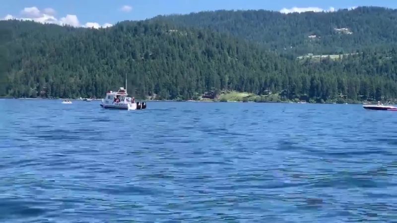 Idaho Lake Plane Crash Eight People Are Believed To Be Dead After Two Planes Collided Over 