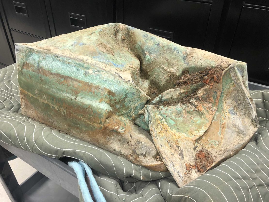 Workers found the time capsule while dismantling a 75-foot Confederate monument that stood on the state Capitol grounds for 125 years, Raleigh's News & Observer reported Thursday.