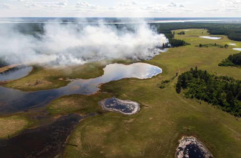 Massive mystery holes appear in Siberian tundra — and could