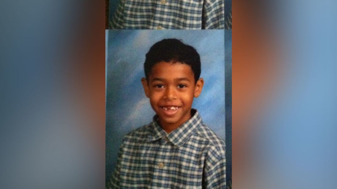 Rehan Staton at 8 years old.