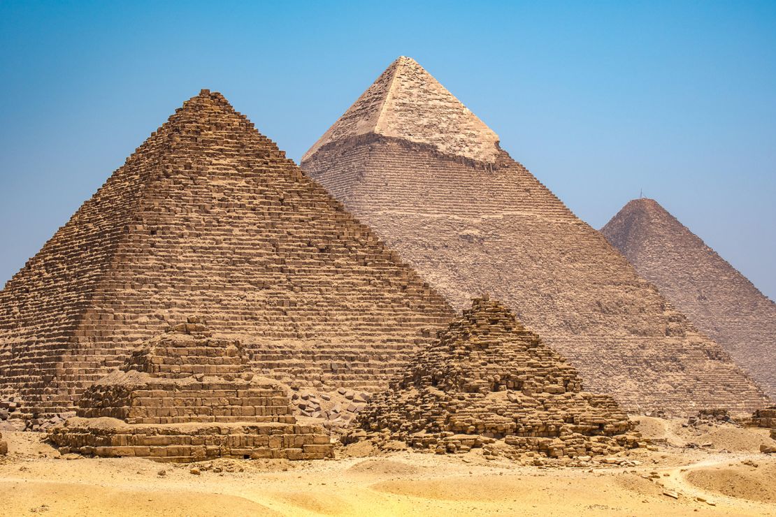 The Giza Pyramids are among many ancient sites subject to alien theories.