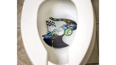 Mom Invented Potty Training Tinkle Targets for Boys