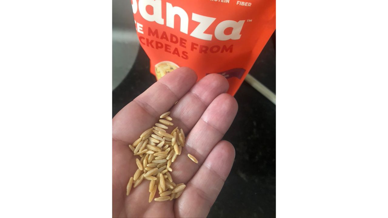 Banza's chickpea rice up close