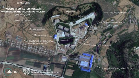 New satellite imagery obtained by CNN shows recent activity at a previously undeclared North Korean facility near the village of Wollo-ri that experts believe is linked to the country's nuclear program.