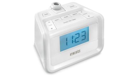 HoMedics SoundSpa Digital FM Clock Radio With Time Projection