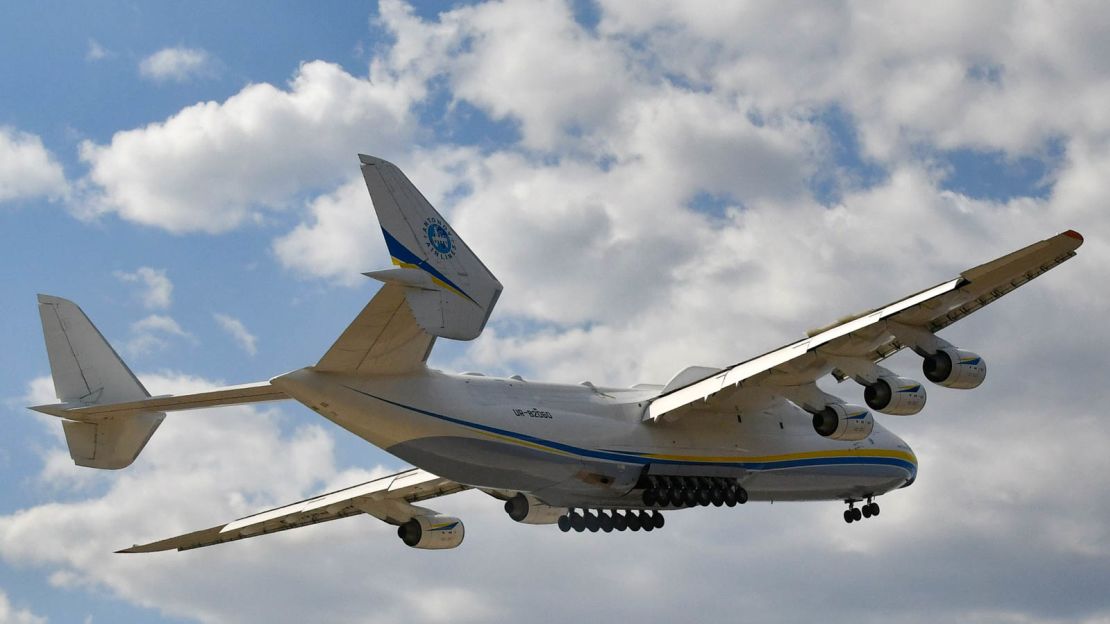 The AN-225 was conceived to carry Soviet space shuttles.