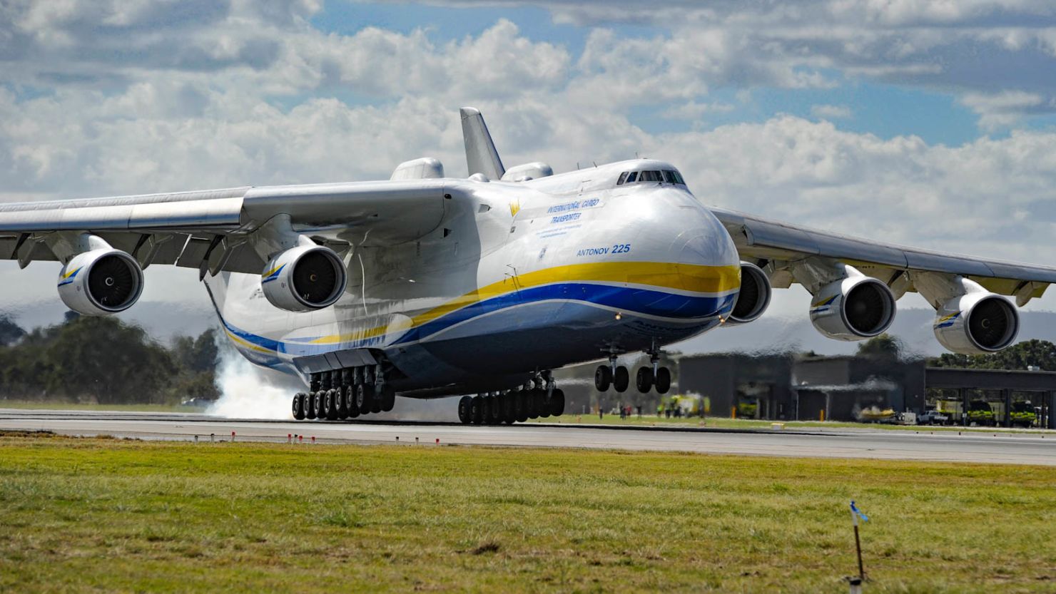 Born in the Cold War era, the Ukraine-built Antonov An-225 Mriya still flies today. 