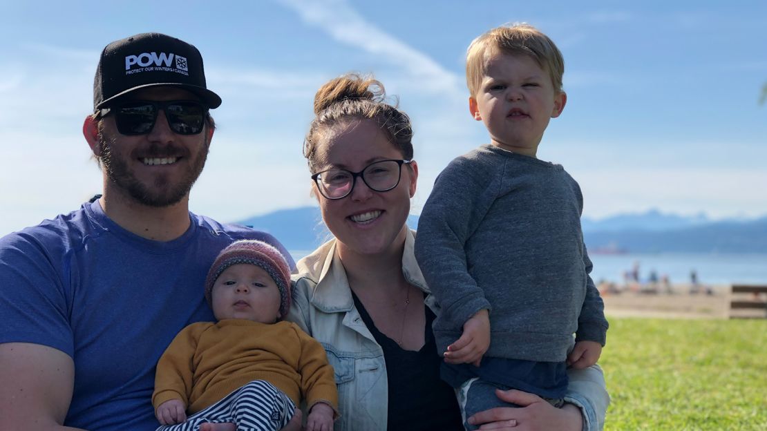 Lucy, her parents Scott and Laura Van Doormaal, and her 3-year-old brother Sullivan.