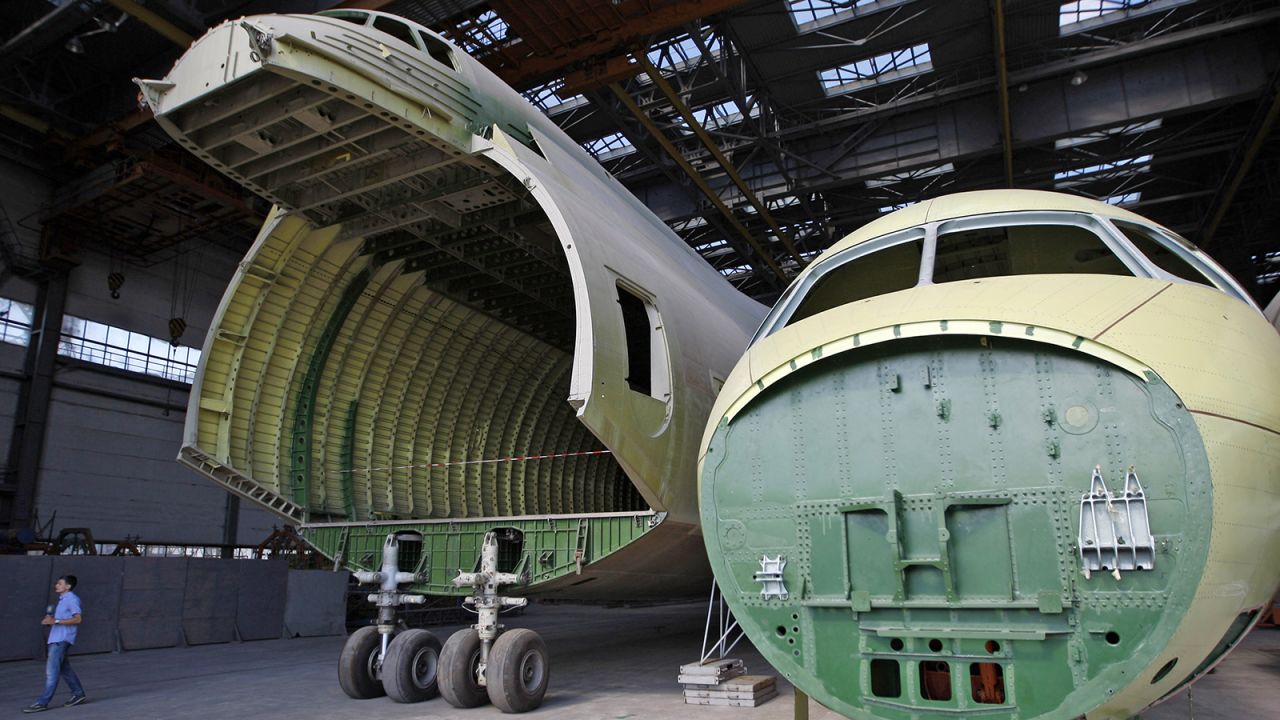There's a second, unfinished Antonov An-255 languishing in a Kiev factory.