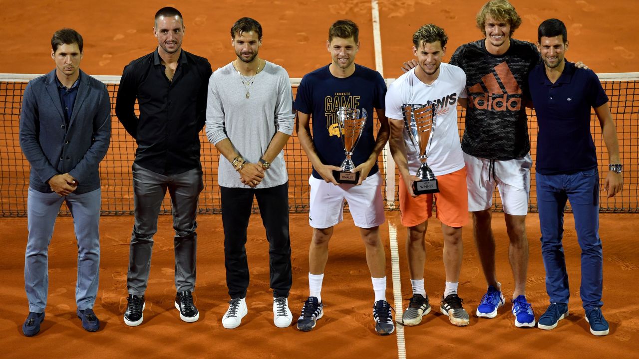 Zverev took part in the controversial Adria Tour where a number of players, excluding Zverev, tested positive for coronavirus.