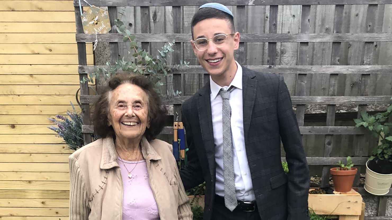 Lily Ebert and her great-grandson Dov Forman have identified the soldier who gave her hope 75 years earlier. 