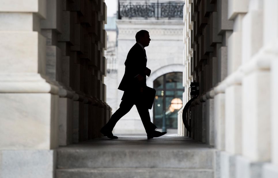 Roberts arrives at the US Capitol to preside over <a href="https://www.cnn.com/2020/01/21/politics/gallery/trump-impeachment-trial/index.html" target="_blank">President Trump's impeachment trial</a> in February 2020.