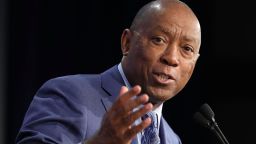 WASHINGTON, DC - JANUARY 25:  Houston Mayor Sylvester Turner addresses the U.S. Conference of Mayors 86th annual Winter Meeting at the Capitol Hilton January 25, 2018 in Washington, DC. The non-partisan conference of mayors from cities with populations of 300,000 or larger meet annually in Washington, DC.  (Photo by Chip Somodevilla/Getty Images)