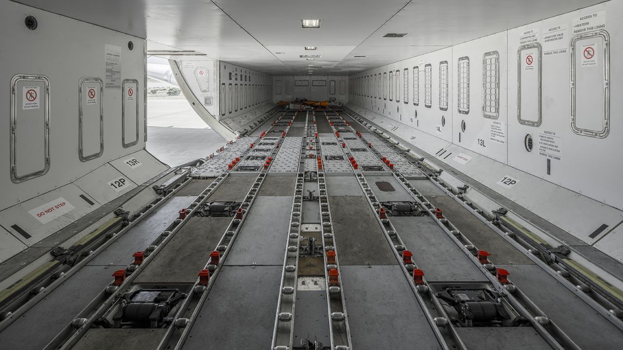 <strong>Cargo hold:</strong> "Air cargo solutions have never been more important than they are now to global health services," Tatyana Arslanova, executive operating officer for Moscow-based Air Bridge Cargo, told CNN Travel in May. 