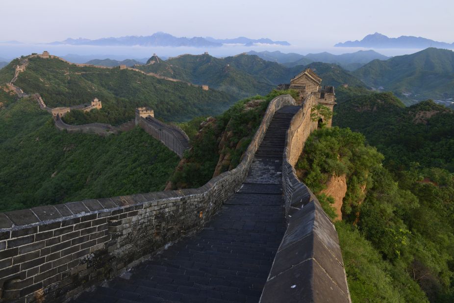 At over 13,000 miles (21,000 kilometers) long, the <a href="https://edition.cnn.com/travel/article/china-great-wall-crack-down/index.html" target="_blank">Great Wall of China</a> is the world's longest man-made structure. Construction began around the 3rd century BCE, and the wall was continuously added to for nearly 2,000 years. During this time, <a href="https://www.researchgate.net/publication/318704953_The_Ancient_Construction_Materials_and_Methods_The_Great_Wall_of_China_in_Jinshanling_as_a_Case_Study" target="_blank" target="_blank">construction techniques</a> ranged from rammed earth to fired clay bricks held together with a lime and rice mortar.