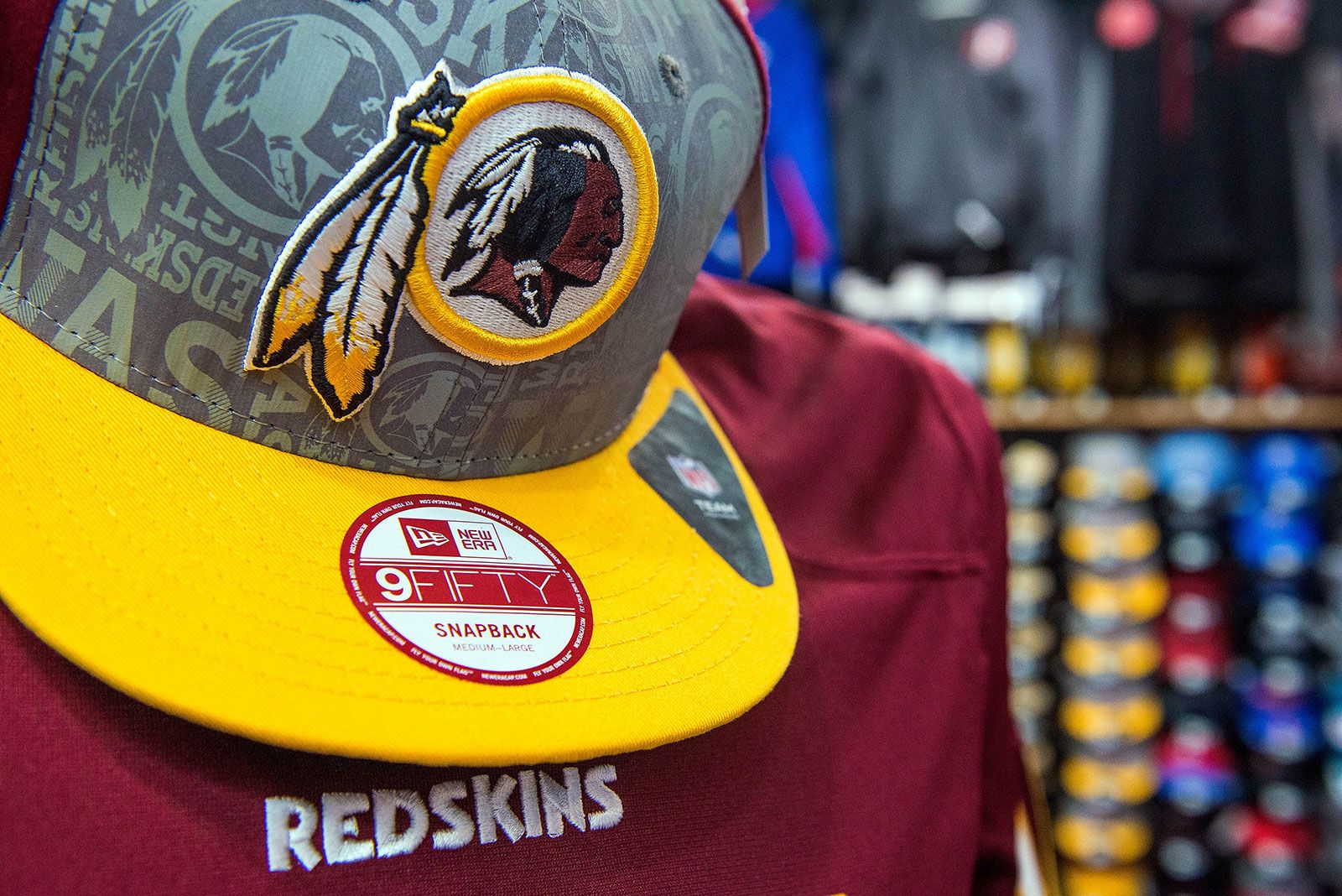 pulls Washington Redskins merchandise from site as calls to change  team name escalate