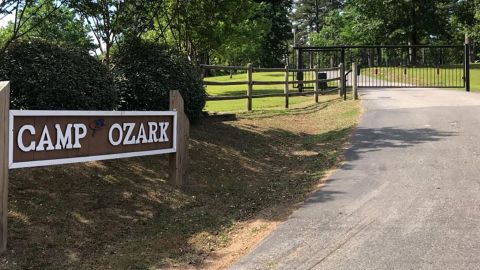 Camp Ozark in Mount Ida, Arkansas, is one of the summer camps that have had to temporarily close after a Covid-19 outbreak among its campers and staff.