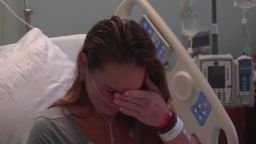 ICU nurse Tanna Ingraham when she was undergoing treatment.