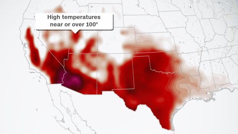 weather heat southwest over 100 o20200709