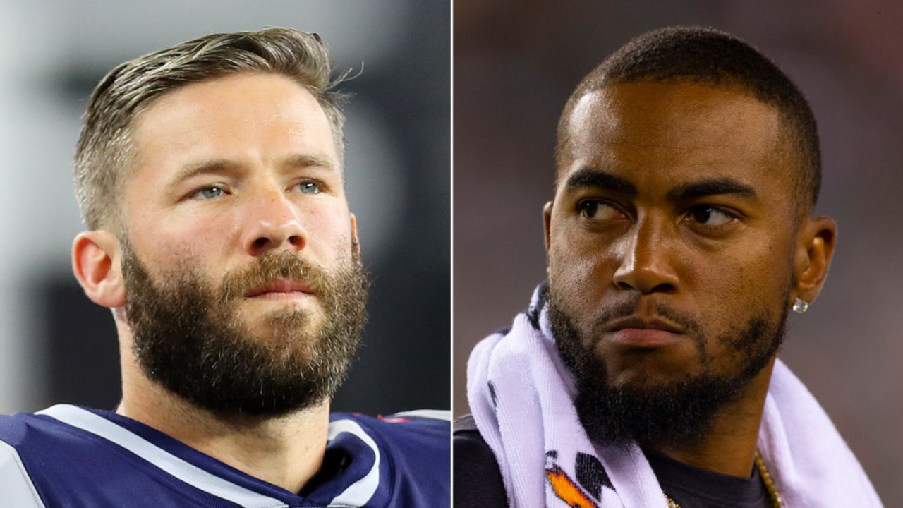 Julian Edelman of the New England Patriots says he sees "an opportunity to have a conversation" after the posts by DeSean Jackson of the Philadelphia Eagles.