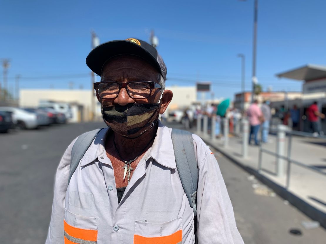 Jacinto Moreno has crossed the border almost daily for 45 years to work in the fields of Imperial County, he says.