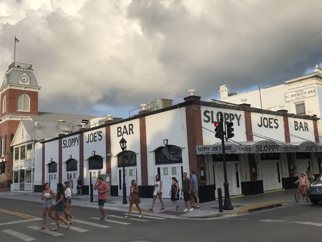 Sloppy Joe's, rarely closed since it opened in the '30s, is shuttered in Key West.