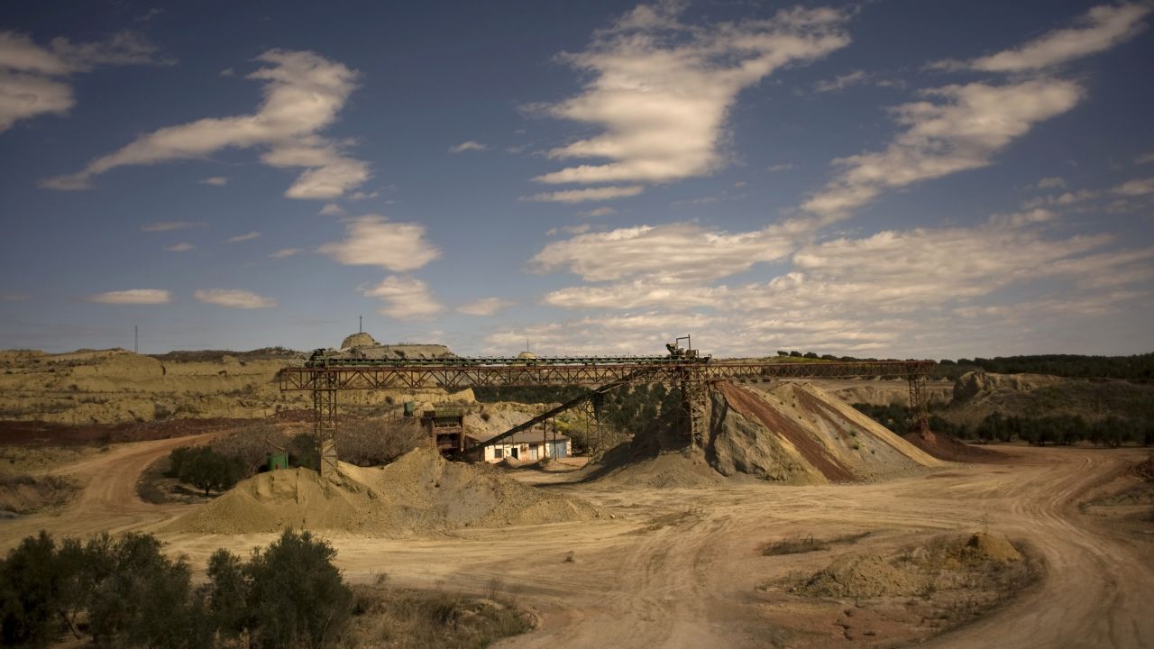 A clay quarry in Andalusia, Spain