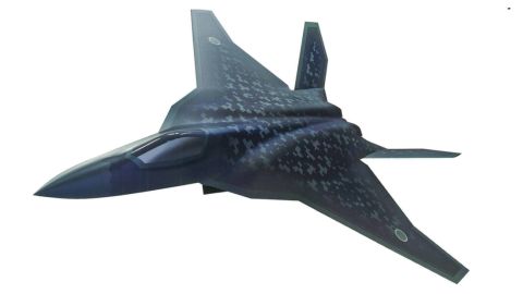 A sketch of Japan's planned F-3 stealth fighter.