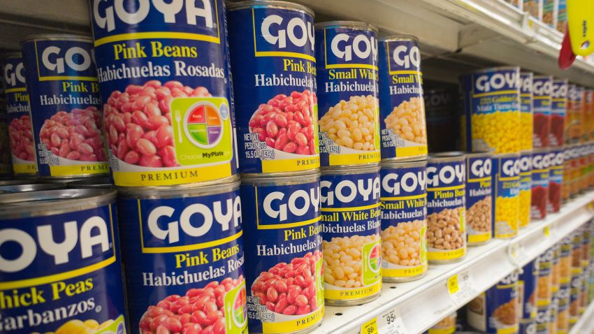 Goya beans - stock