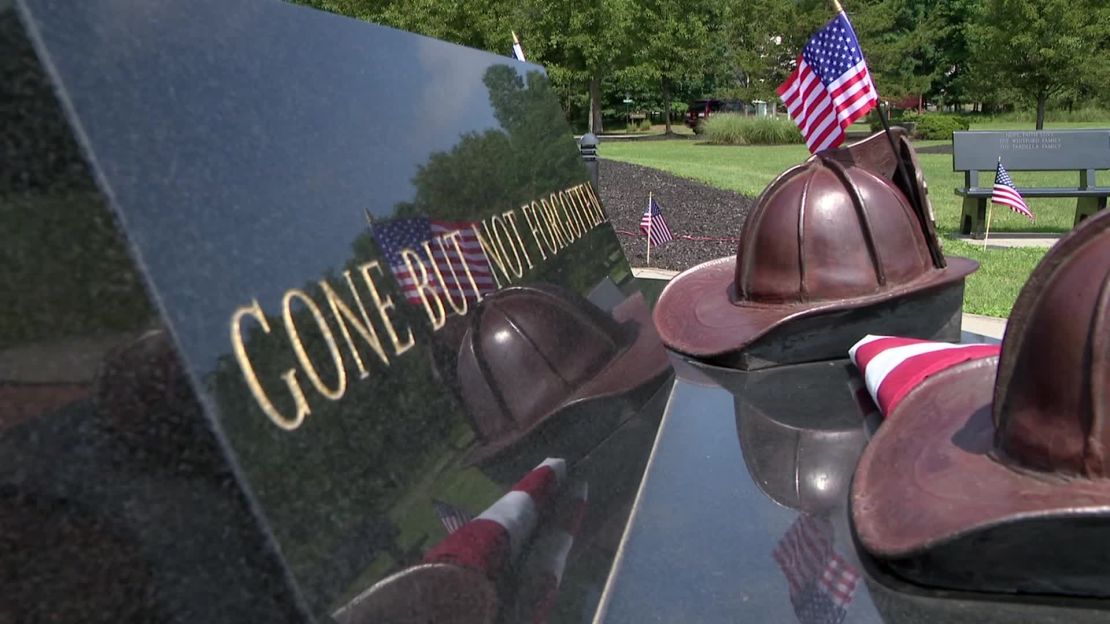 A Memorial To Firefighters Killed In 911 Was Vandalized In New York Cnn 